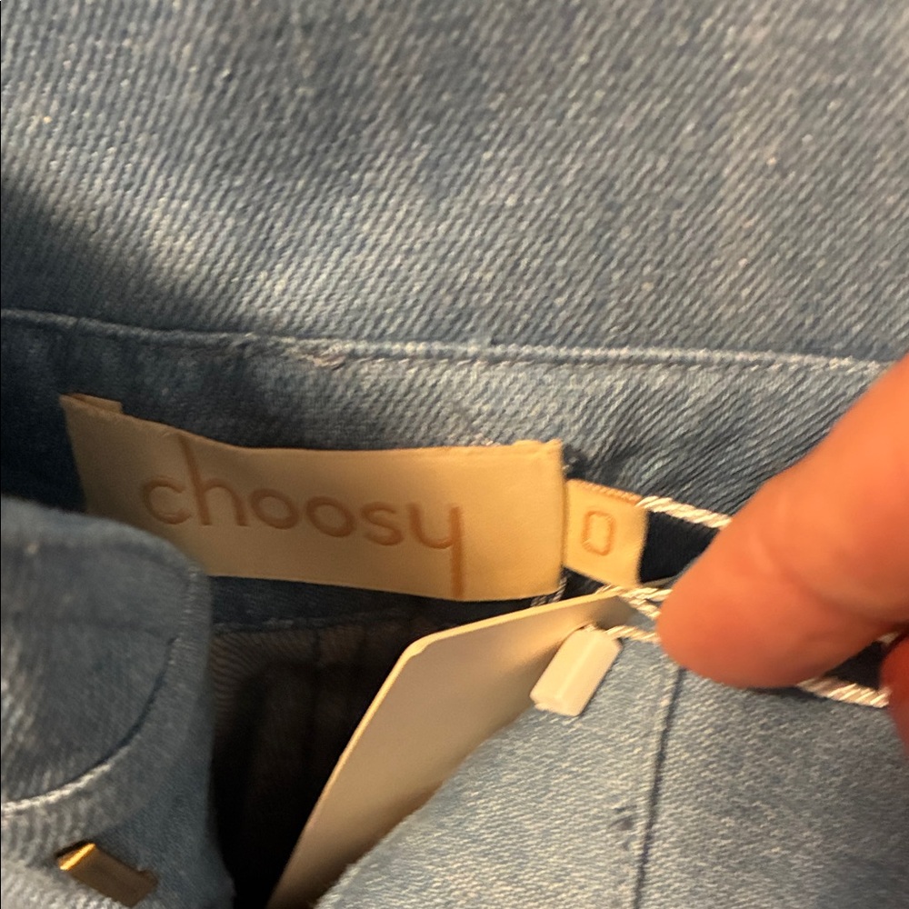 Choosy Women's High Rise Blue Jeans sz 0 - Picture 5 of 11